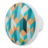 Blauwgroen en Oranje modellen Keramische Knop (Rechts)