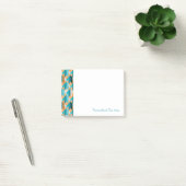 Blauwgroen en Oranje modellen Post-it® Notes (Kantoor)