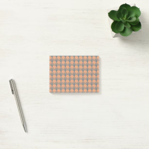 Blauwgroen en Oranje ventilatoren Post-it® Notes