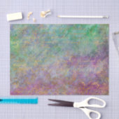 Blauwgroen en Paarse Abstracte Peacock-kleuren ont Tissuepapier (Craft)