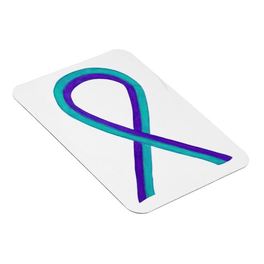 Blauwgroen en Paarse bewustwording Magneet (Rechterzijde)