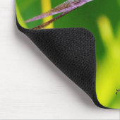 Blauwgroen en paarse dragonvlieg muismat (Hoek)