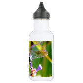 Blauwgroen en paarse dragonvlieg waterfles (Rechts)