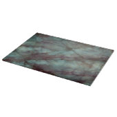 Blauwgroen en Paarse fluorite marmer Snijplank (Hoek)