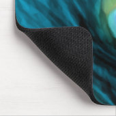 Blauwgroen en Paarse Peacock Set 1110-1111 Muismat (Hoek)