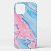BLAUWGROEN EN RODE ABSTRACTE VERVUILING Case-Mate iPhone CASE (Achterkant)