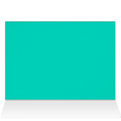 Blauwgroen en Rode Rozen Suikerschedels Gereservee (Binnen Horizontaal (Boven))