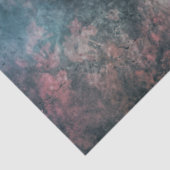 blauwgroen en roos wolken tissuepapier (Detail)