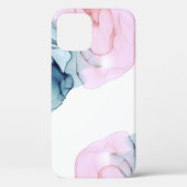 Blauwgroen en roze etheraal inktvisch gras Case-Mate iPhone case (Achterkant)
