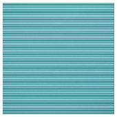 Blauwgroen en Sky Blue Stripes Pattern Stof (Swatch)
