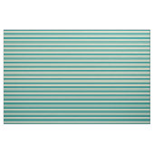 Blauwgroen en Tan Pattern van Stripes Stof (Fat Quarter)