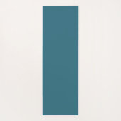 Blauwgroen en Turquoise Mandala Yogamat (Achterkant)