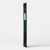 Blauwgroen en wit abstract schilderij Case-Mate iPhone case (Achterkant / Rechts)