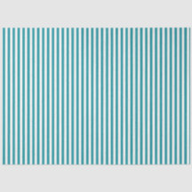 Blauwgroen en wit gestreept papier
