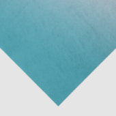 Blauwgroen en witte gradiënt tissuepapier (Detail)