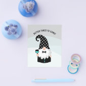 Blauwgroen en zwart Prettige feestdagen Flyer (Enkel)