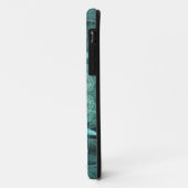Blauwgroen en zwarte iPhone 5 Hoesje-Mate Barely d Case-Mate iPhone Case (Achterkant/links)