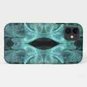 Blauwgroen en zwarte iPhone 5 Hoesje-Mate Barely d Case-Mate iPhone Case (Achterkant (horizontaal))