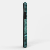 Blauwgroen en zwarte iPhone 5 Hoesje-Mate Barely d Case-Mate iPhone Case (Achterkant/rechts)