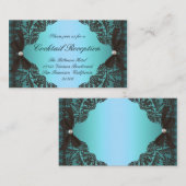 Blauwgroen- en zwarte-ledemaatkaarten Informatiekaartje (Voorkant / Achterkant)