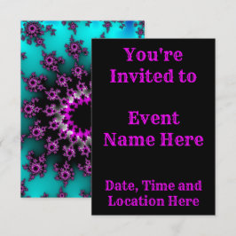 Blauwgroen en zwarte ogen kaart