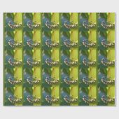 Blauwgroen-eyed Dragonfly Cadeaupapier (Vlak)