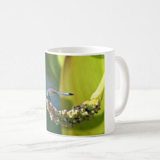 Blauwgroen-eyed Dragonfly Koffiemok (Voorkant rechts)