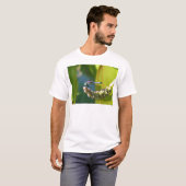 Blauwgroen-eyed Dragonfly T-shirt (Voorkant volledig)