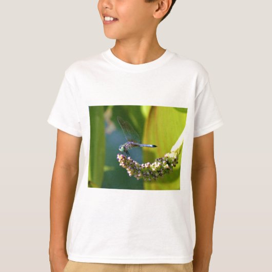 Blauwgroen-eyed Dragonfly T-shirt (Voorkant)