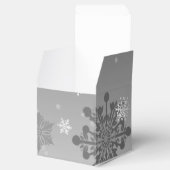 Blauwgroen Fancy kerstsierbox Bedankdoosjes (Geopend)