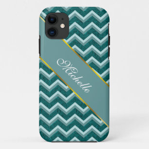 Blauwgroen Folie in reliëf Case-Mate iPhone Case