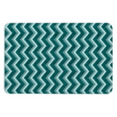 Blauwgroen Folie in reliëf Magneet (Horizontaal)