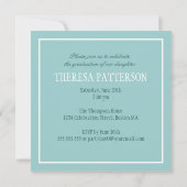  Blauwgroen fotograafpartij Kaart (Achterkant)