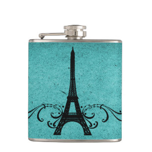 Blauwgroen  Frans Vlaanderen Heupfles