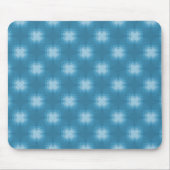 Blauwgroen Funky Flair Mousepad Muismat (Voorkant)