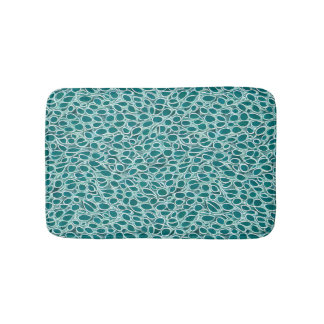 Blauwgroen Fusion badmat