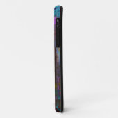 Blauwgroen Fusion Hoesje-Mate Apple iPhone Case (Achterkant/links)
