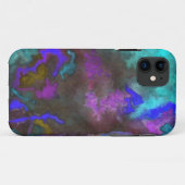 Blauwgroen Fusion Hoesje-Mate Apple iPhone Case (Achterkant (horizontaal))