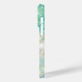 Blauwgroen Galactic Starry Sky Case-Mate iPhone Case (Achterkant / Links)