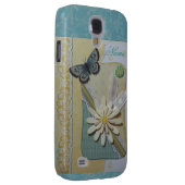Blauwgroen/geel Case-Mate Samsung Galaxy Hoesje (Back/Rechts)