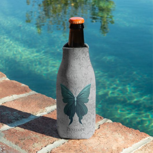 Blauwgroen gejuwelde vlinder flesjeskoeler (Insitu Zwembad)