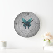 Blauwgroen gejuwelde vlinder grote klok (Huis)