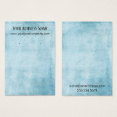 Blauwgroen, gekromde generator, Kaart (Voorkant /achterkant)