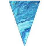 Blauwgroen Geode Vlaggetjes (Tweede vlag)