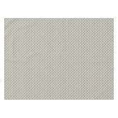 Blauwgroen geometrisch patroon tafelkleed (Voorkant (Horizontaal))