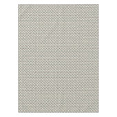 Blauwgroen geometrisch patroon tafelkleed (Voorkant)