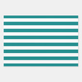 Blauwgroen gepatterd inpakpapier vel (Voorkant 2)