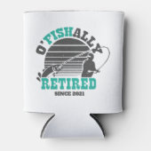 Blauwgroen gepensioneerd met Obesitas Gevist pensi Blikjeskoeler (Voorkant)