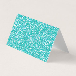 Blauwgroen Gespikkelde Blank Wenskaarten Kaart