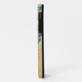 blauwgroen girafoon Case-Mate iPhone case (Achterkant/links)